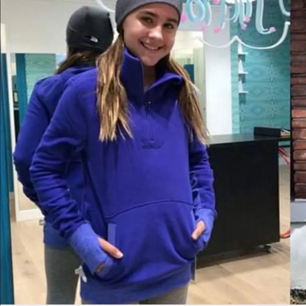 Ivivva get glowing zip pullover Lululemon kids
